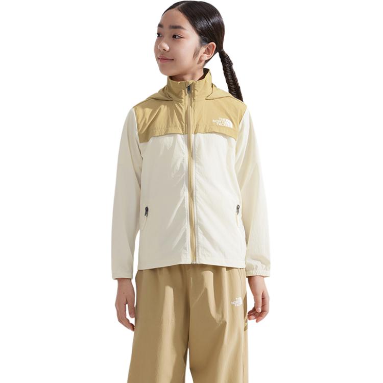 THE NORTH FACE Солнцезащитная одежда SUN CHASE Dune White/Stone Umber Brown Kids' — фото 3