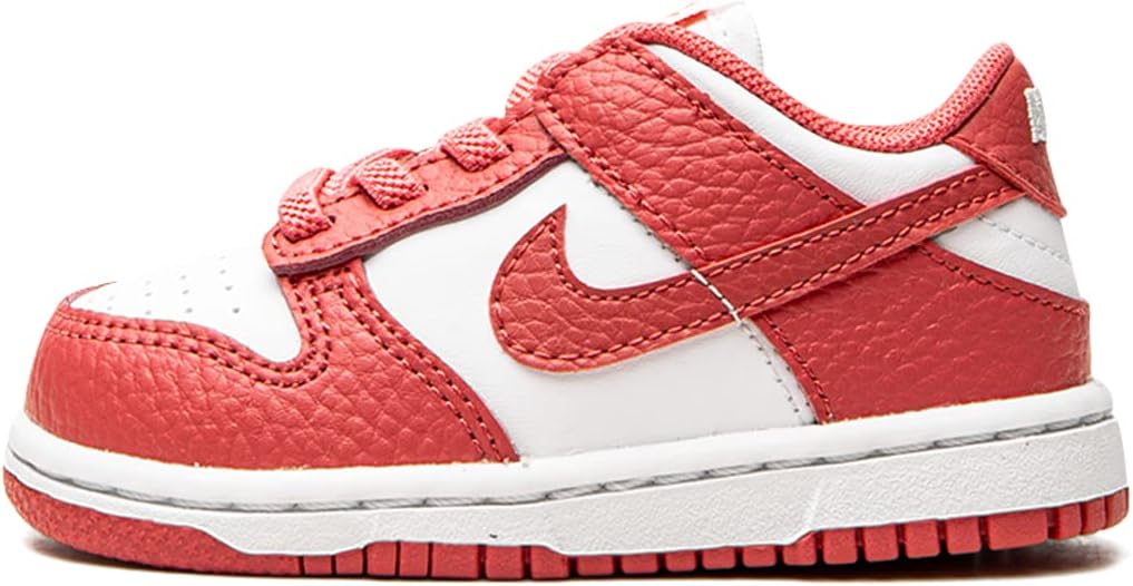 

Кроссовки Nike Boys' Dunk Low SE, белый/розовый