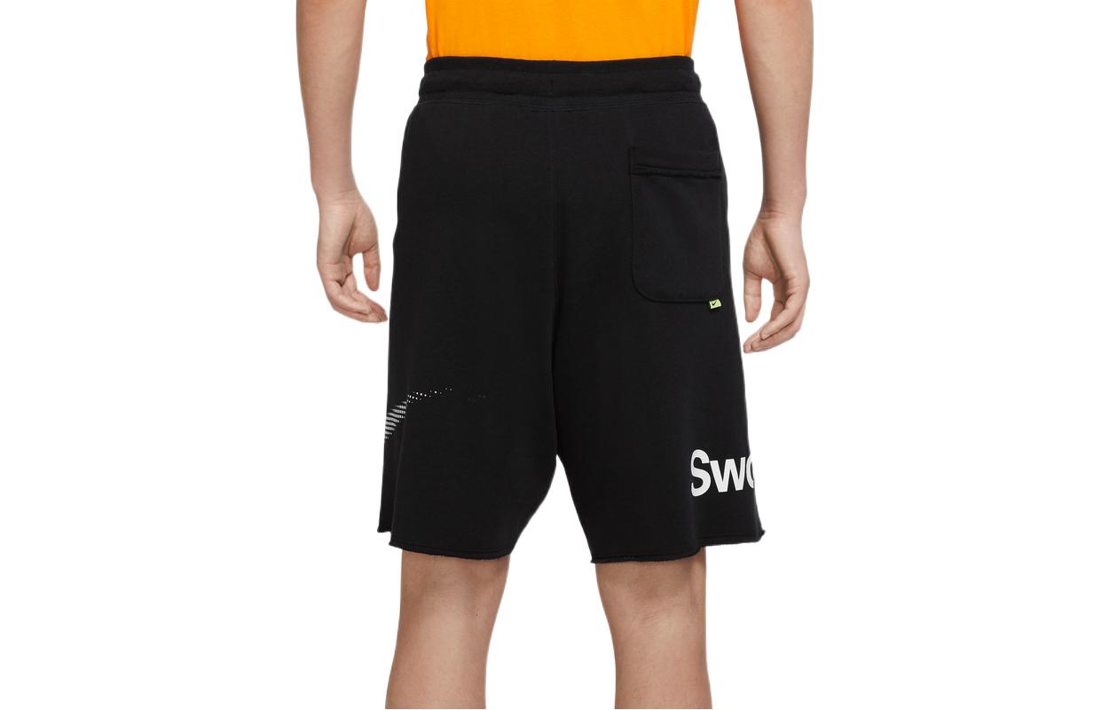 Шорты Nike Casual Sports Large Logo Printing Shorts Black DX6310-010 — фото 2