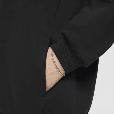 Худи Nike Sportswear Club Fleece, черный/белый — фото 4