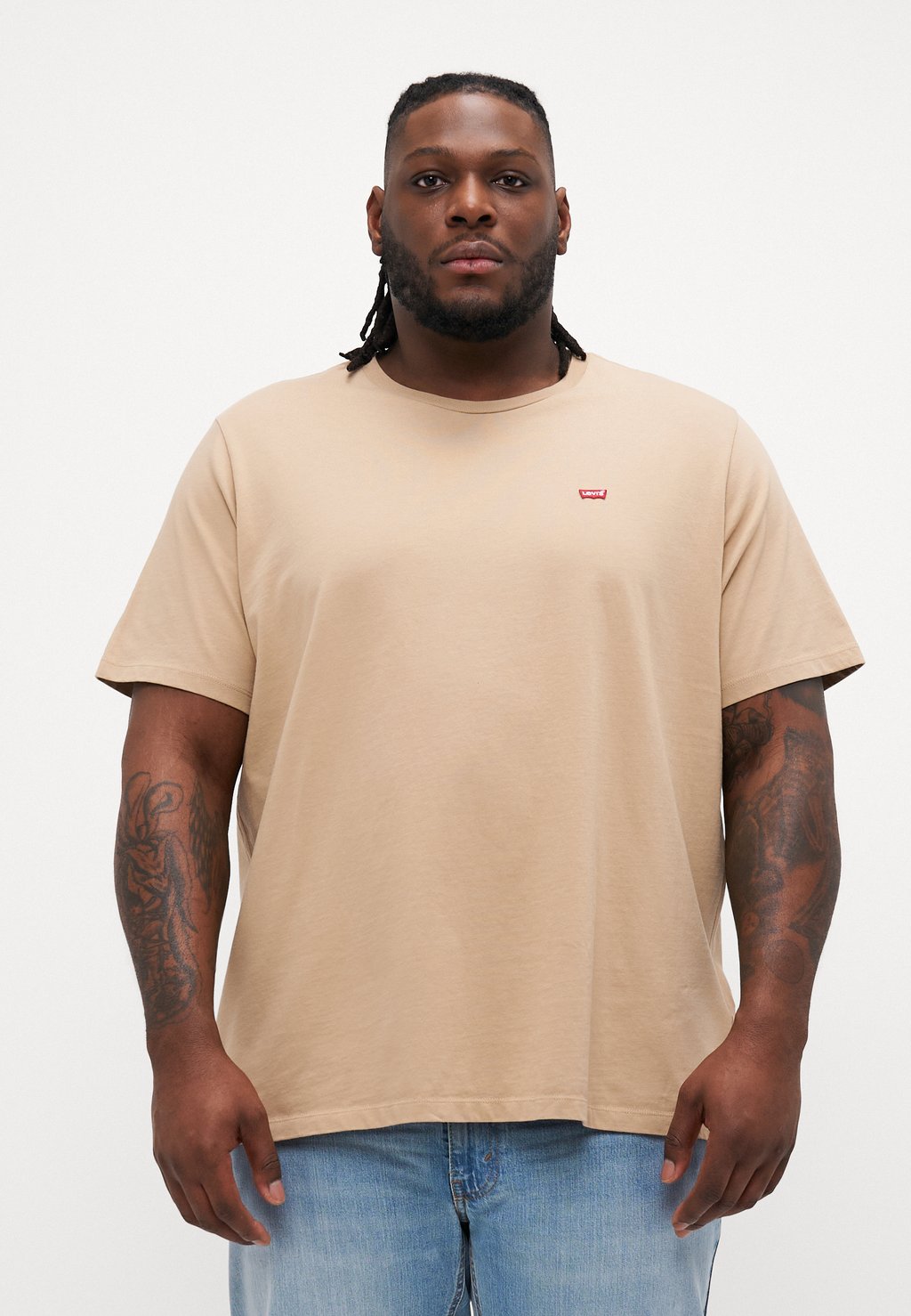 

Базовая футболка BIG ORIGINAL TEE Levi's Plus, песочный