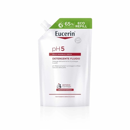 

Лосьон для умывания pH5 для чувствительной кожи, сменный блок 400 мл Eucerin