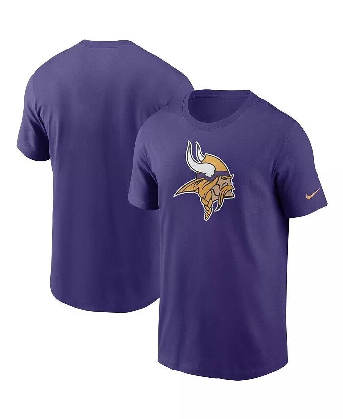 

Мужская фиолетовая футболка с логотипом Minnesota Vikings Primary Nike