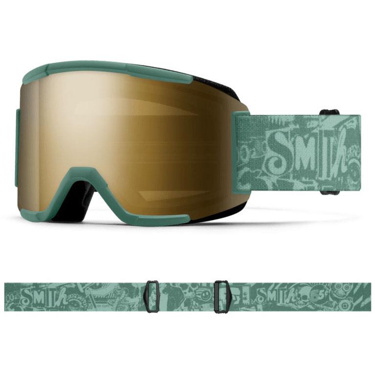 

Маска Squad Smith, Cactus Zine Frame W/ Chromapop Sun Black Gold Mirror + Clear Lenses (M006683Qw99Mn)