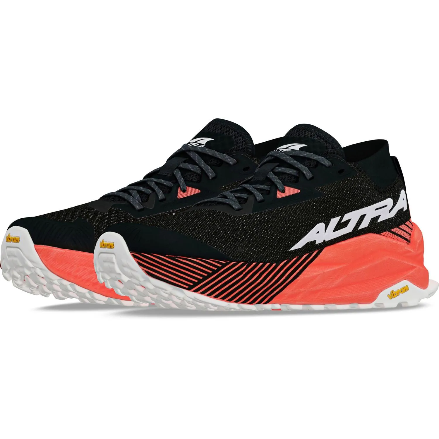 Олимпийские 275 Трейловые кроссовки для женщин Altra, Coral/Black — фото 3