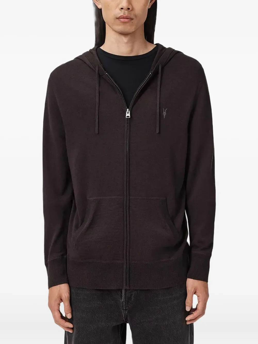 

Худи Mode с логотипом Allsaints, коричневый