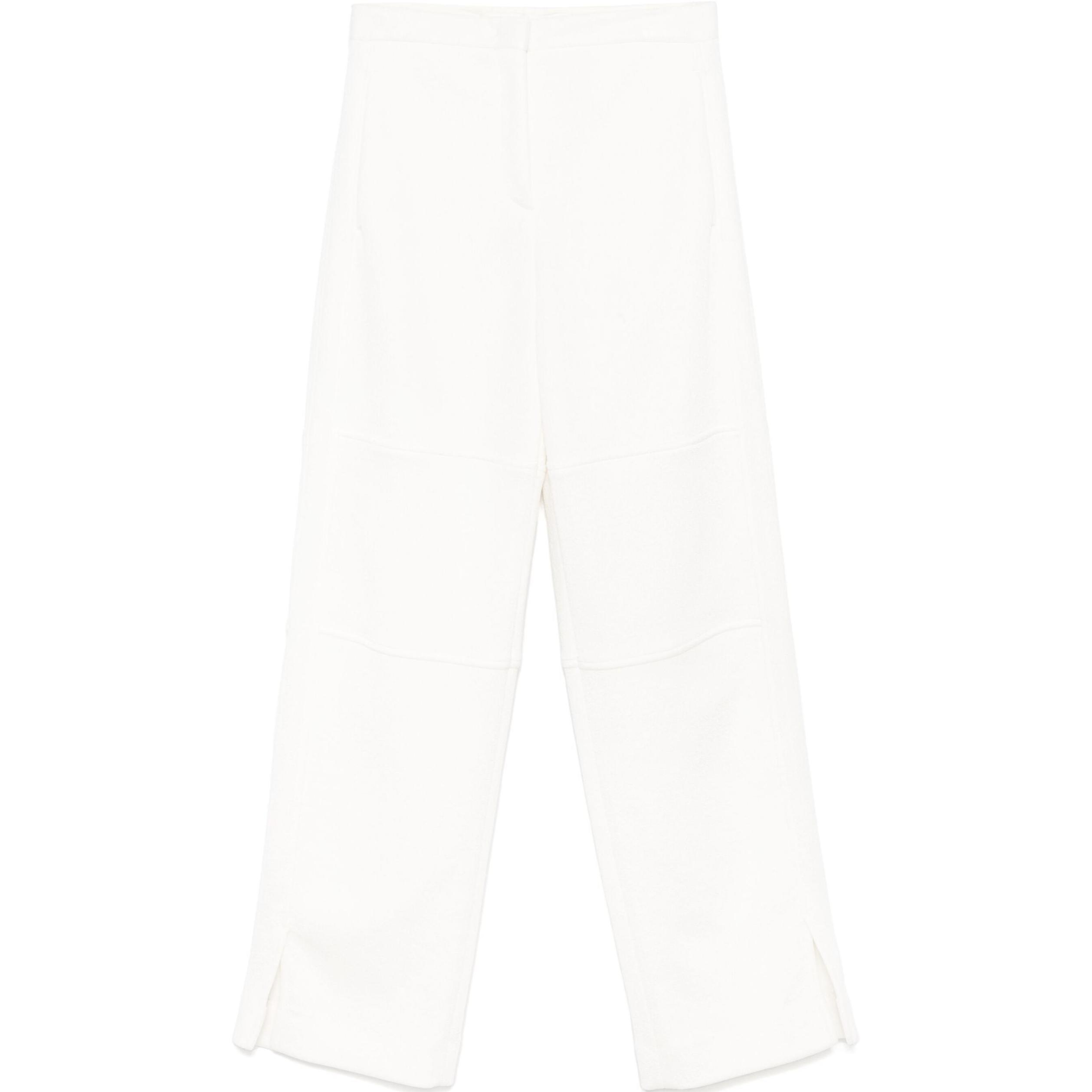 

Широкие брюки JIL SANDER, Milk White