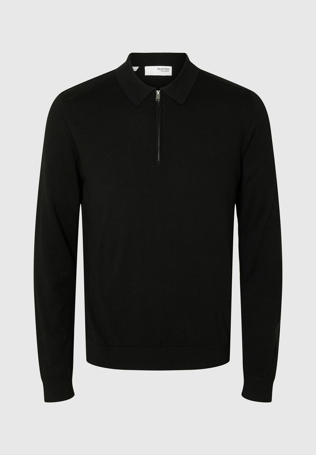 

Джемпер SLHBERG LS HALF ZIP NOOS Selected Homme, черный