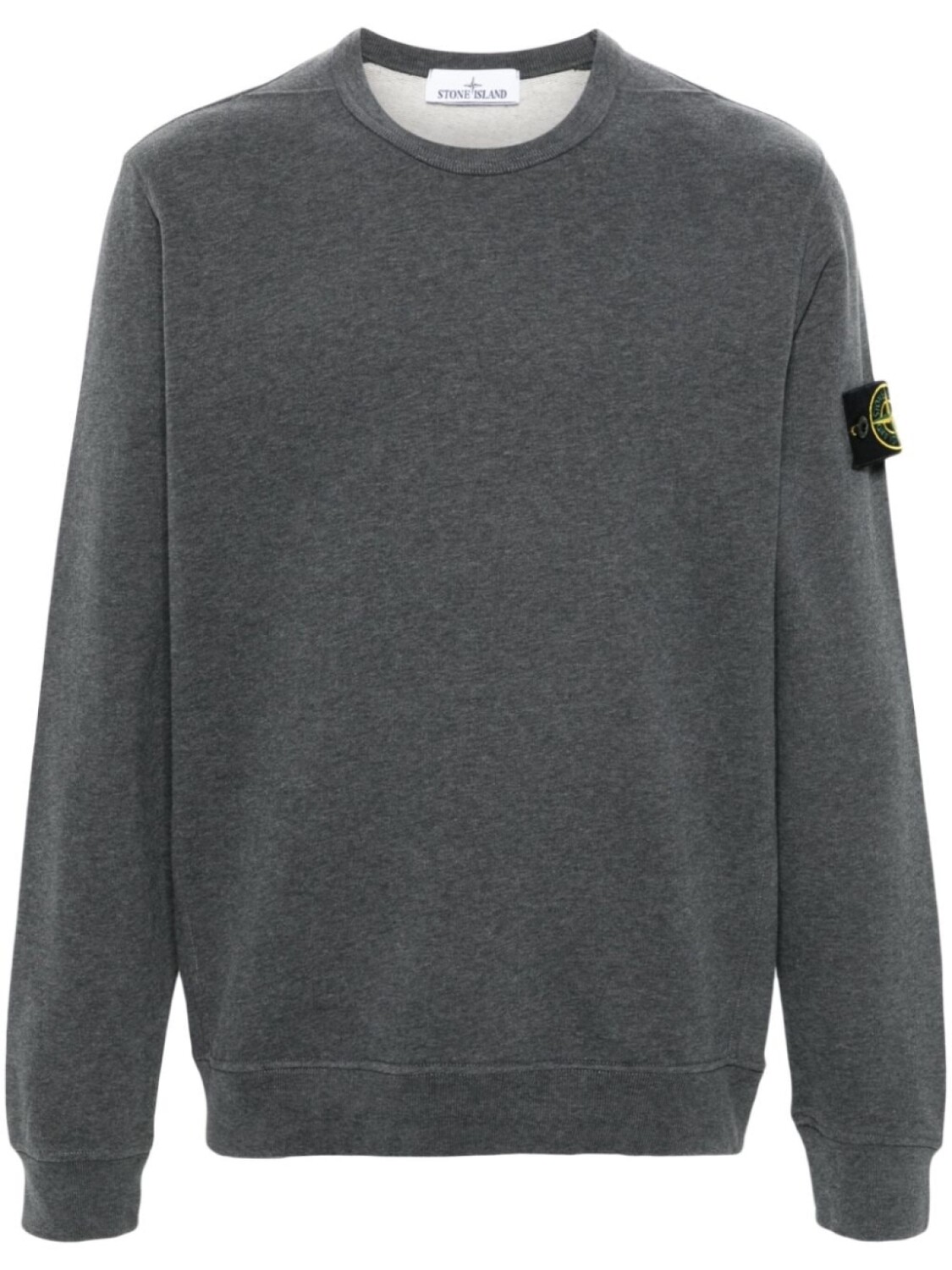 

Stone Island толстовка с логотипом Compass, серый