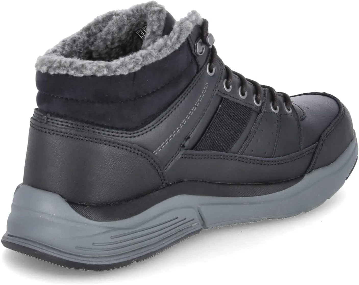 Skechers Benago Voren Кроссовки Mid Top Мужская обувь 66199 BLK Черный — фото 4