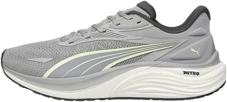 Мужские кроссовки Puma Electrify Nitro 4 для бега по улицам, Gray Echo Gold Moon — фото 2