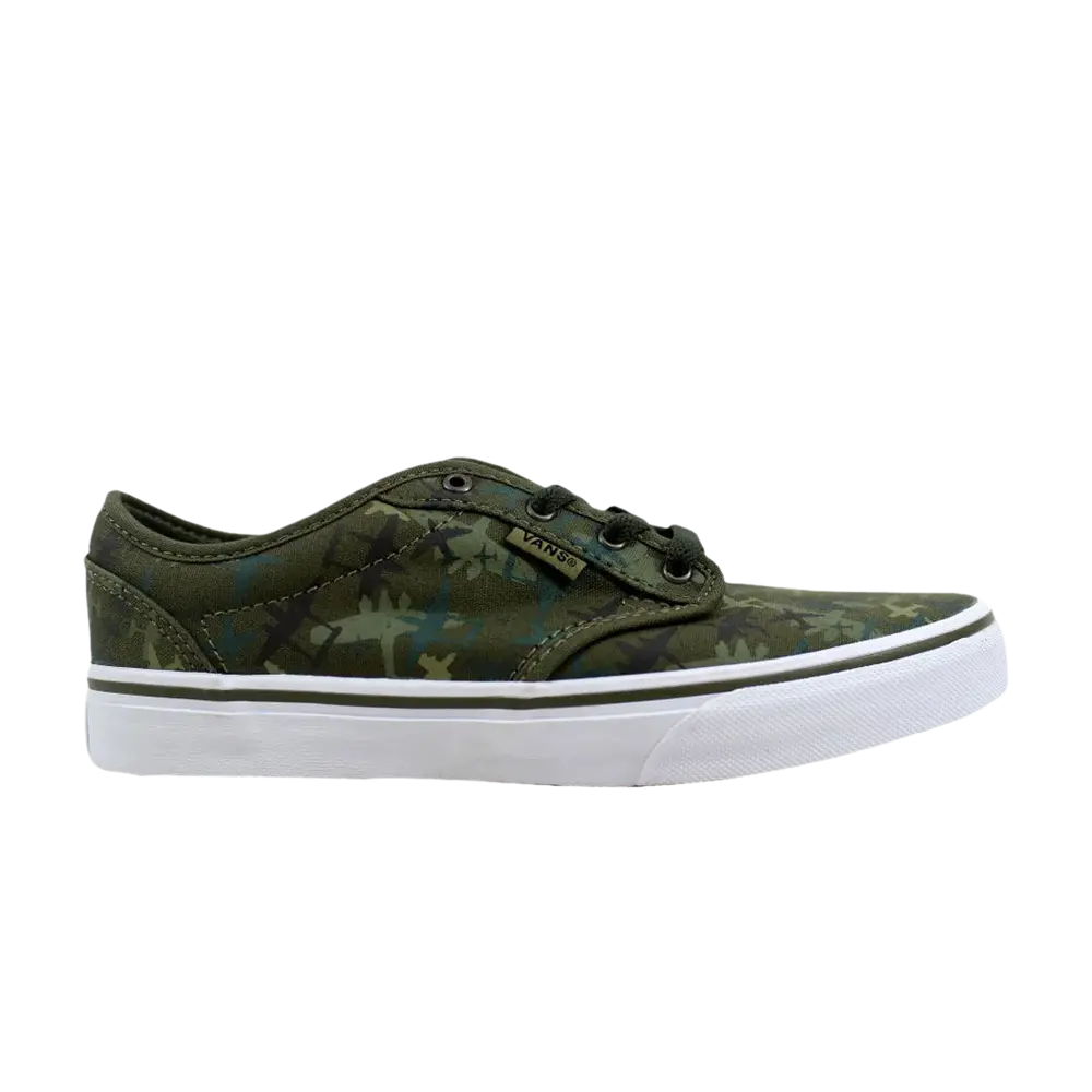 

Кроссовки Atwood Canvas Kids Vans, зеленый