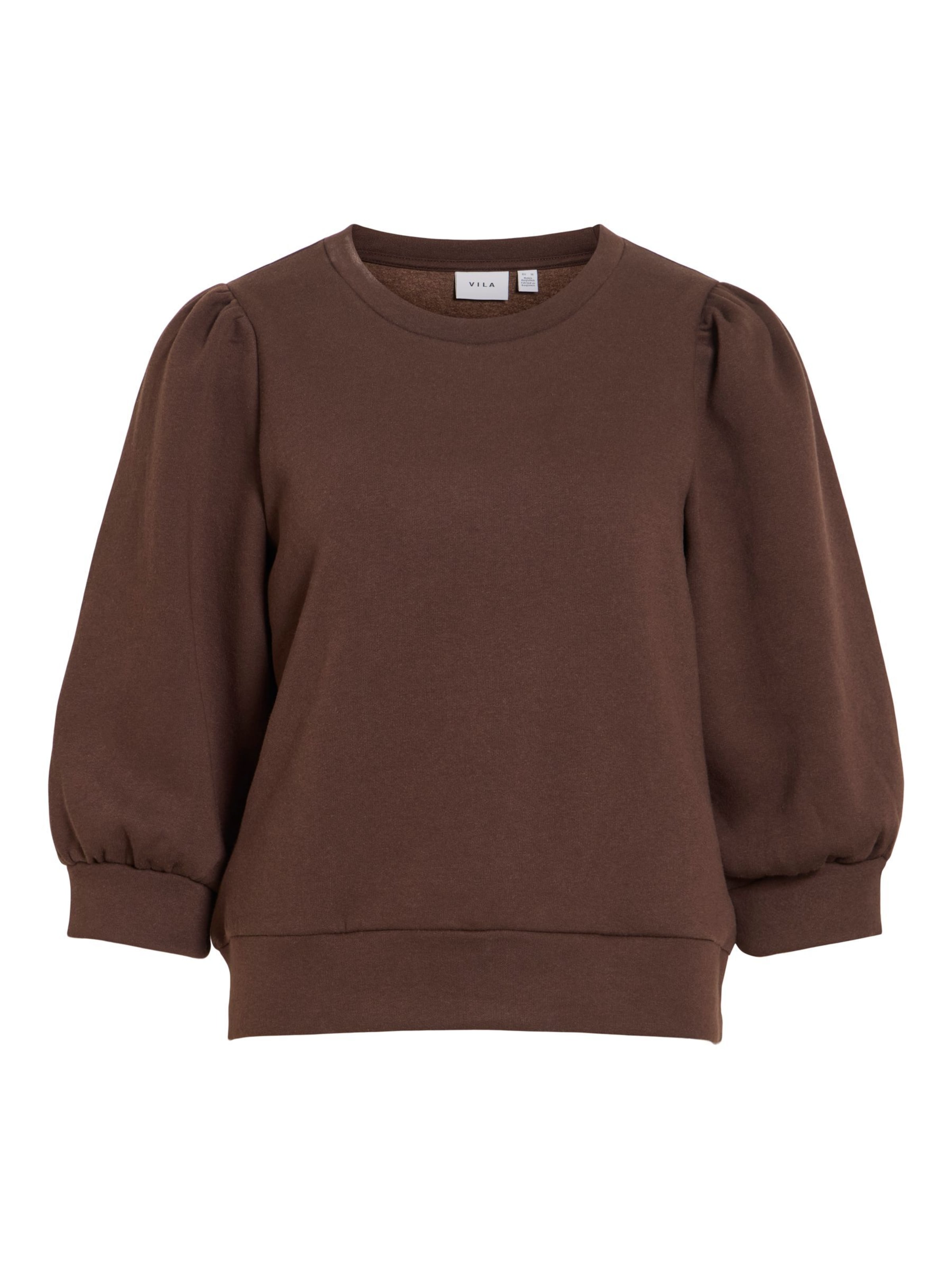 

VILA Свитшот 'VIVera' в коричневом цвете