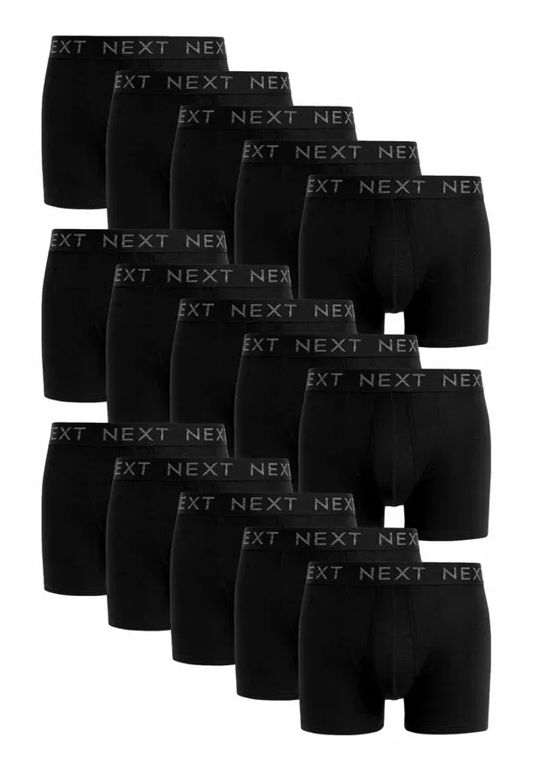 Трусы боксеры Next, Front 15 pack trunks, черный