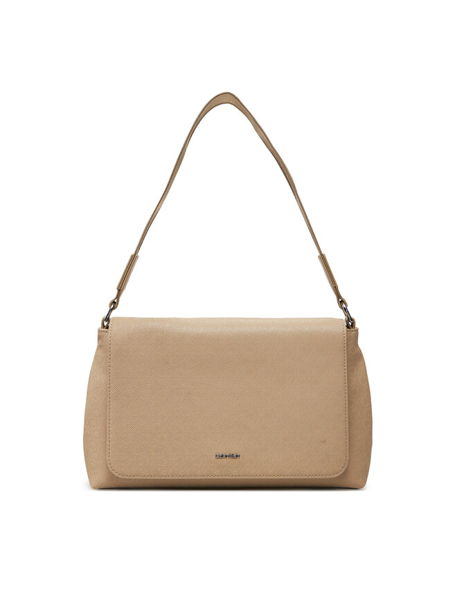 

Сумочка Ck Must Satchel_Mono K60K613181 Calvin Klein, бежевый