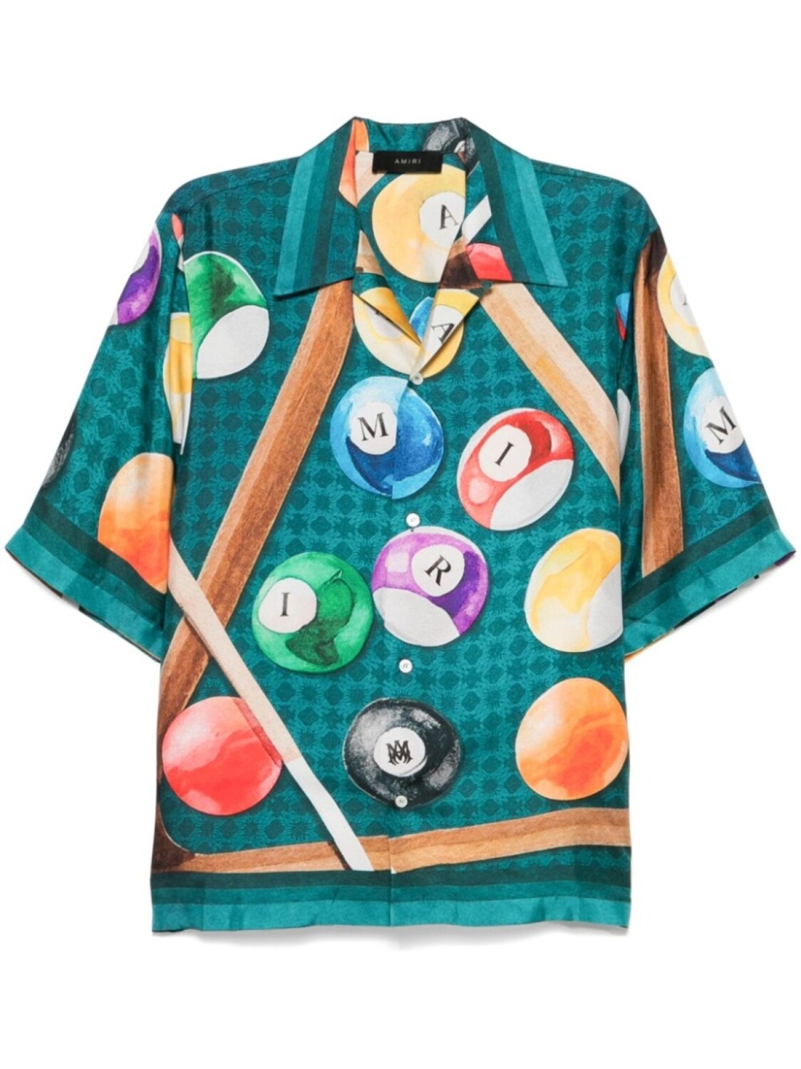 

Рубашка для боулинга AMIRI Billiards, зеленый