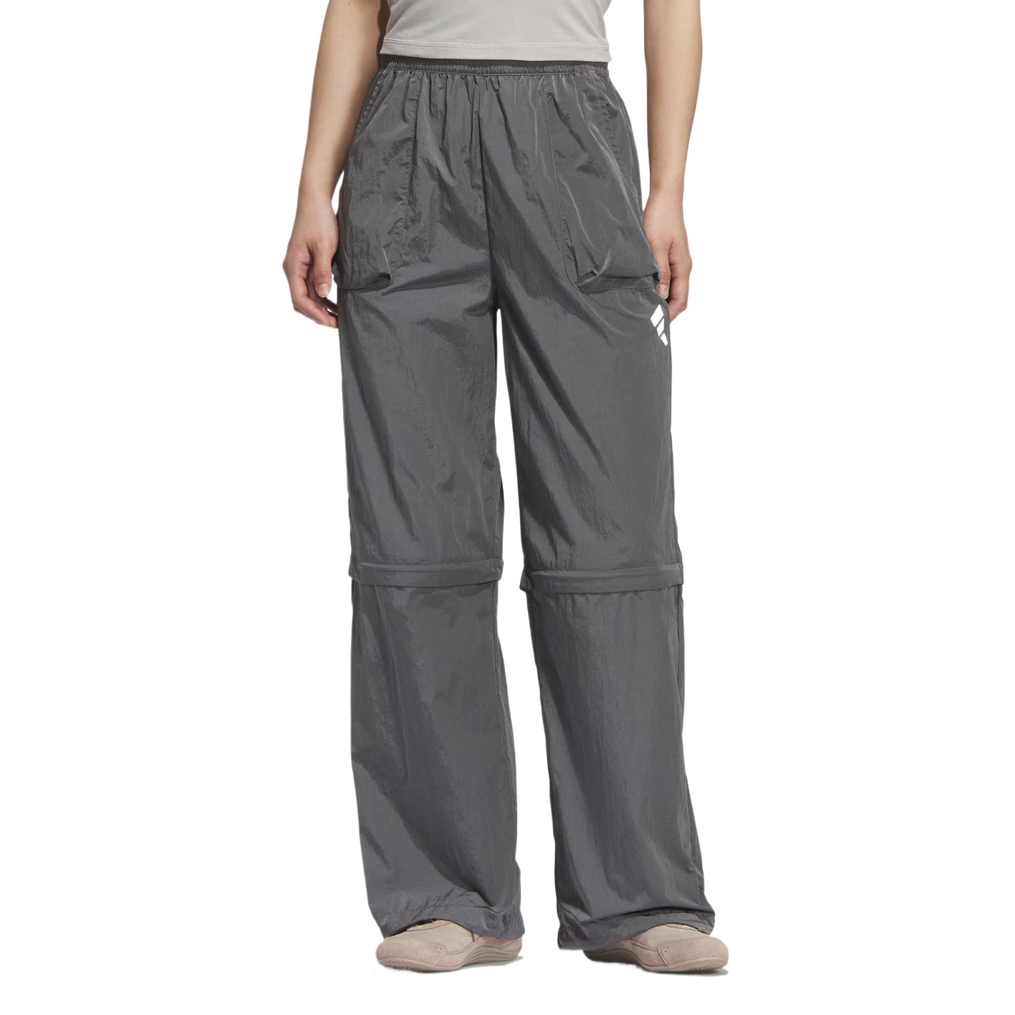 FOS FUTURE STYLE WOVEN PANT повседневные брюки женские gray Adidas, серый — фото 2