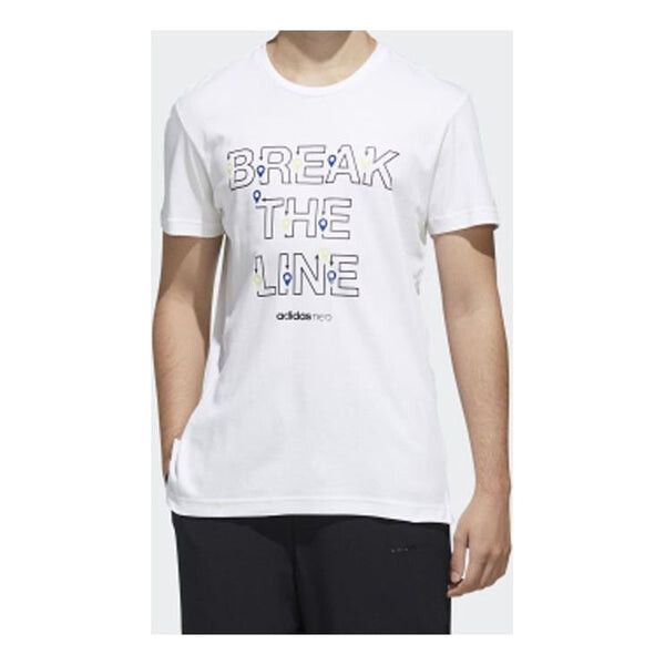 

Футболка neo sports round neck short sleeve white Adidas, белый
