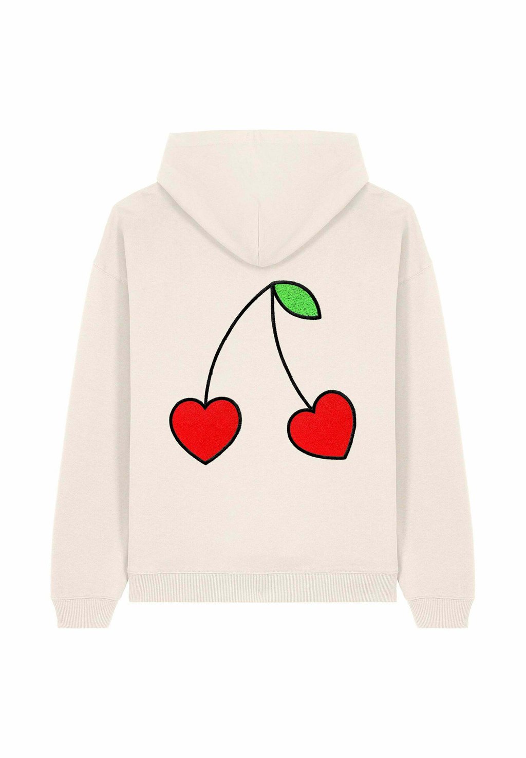 

Толстовка CERISES BACK PRINT - Hoodie Mira Paris, кремовый