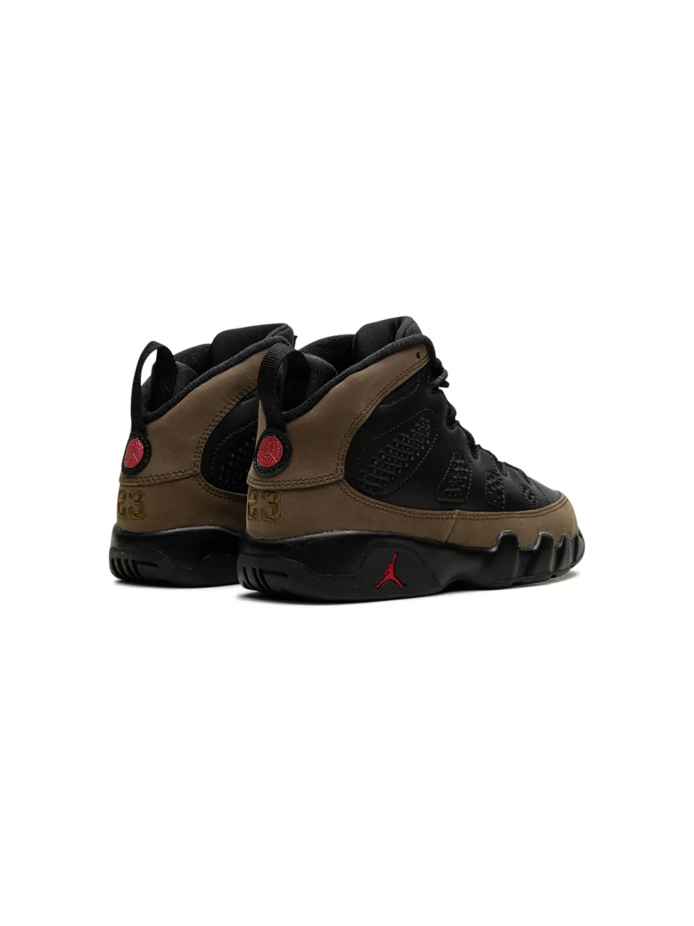 Кроссовки Air Jordan 9 Olive 2024 Jordan Kids, черный — фото 3