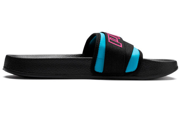 Тапочки leadcat trailblazer slide black/pink Puma, черный — фото 4