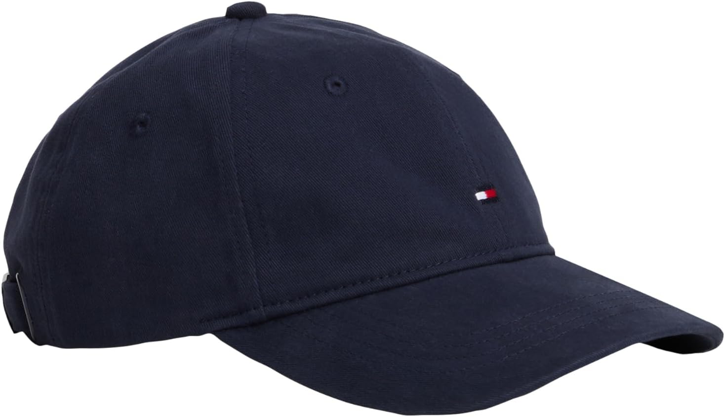 

Tommy Hilfiger Womens Tommy Hilfiger Hats for Women | Бейсболка с логотипом из хлопка с регулируемой высотой, Space Blue