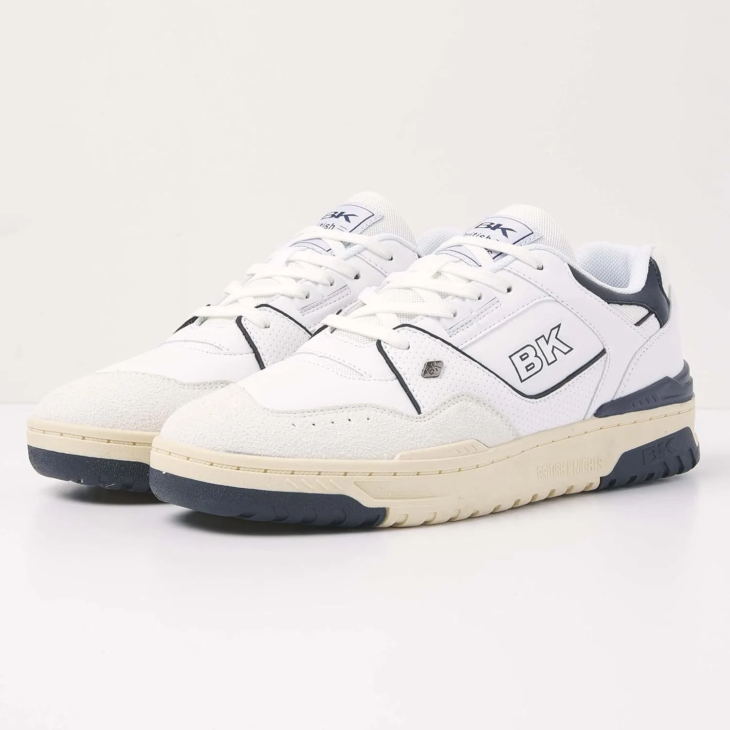 Кроссовки British Knights Men's Vendon Trainers, White, Dark Blue — фото 2