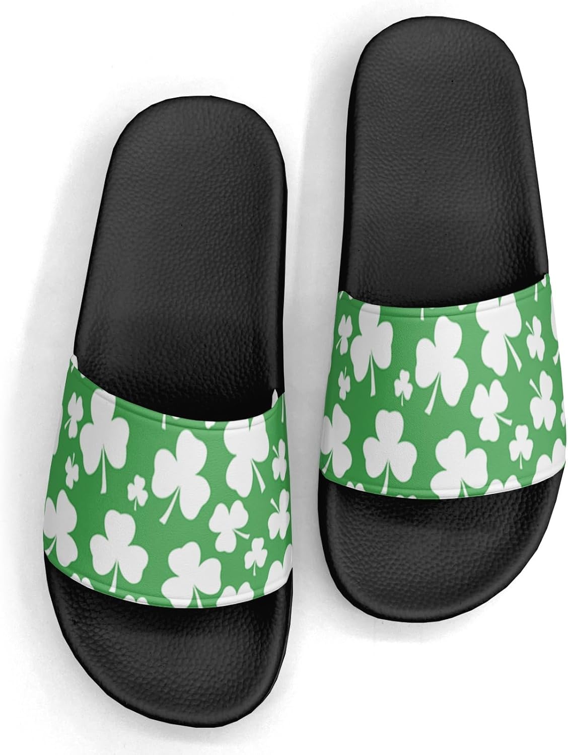 

Сандалии и шлепанцы на День Святого Патрика для женщин и мужчин, повседневные спортивные сандалии, для бассейна, душа, дома и улицы Generic, зеленый