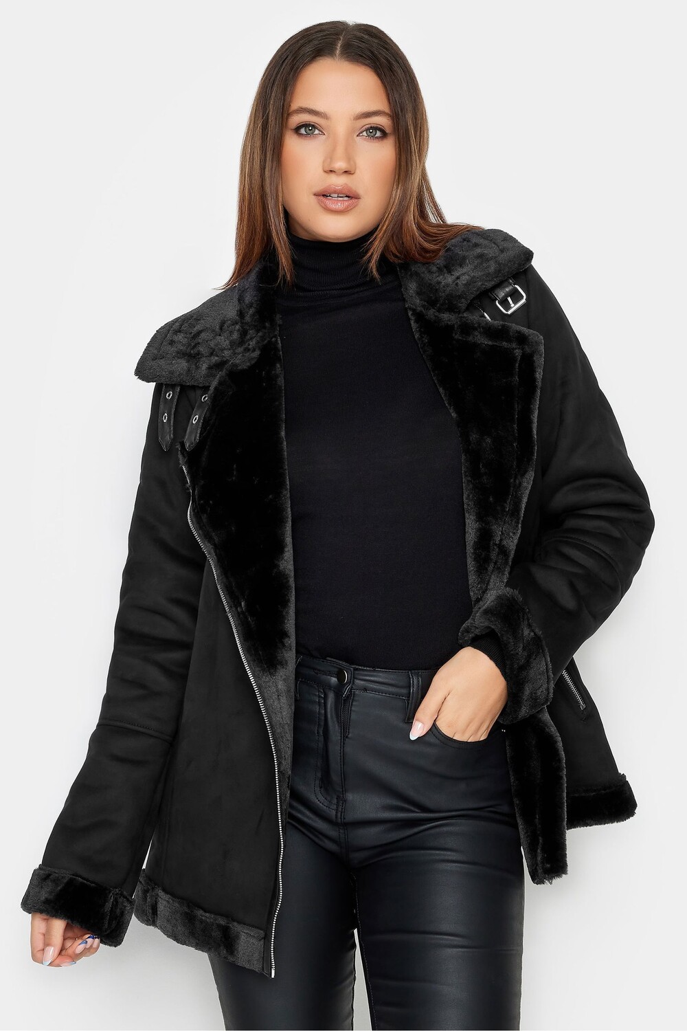 

Куртка авиатор Long Tall Sally, черный