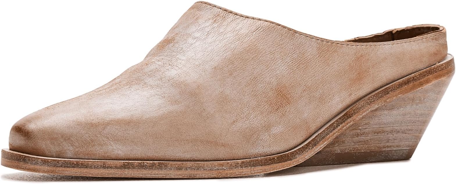 Балетки Free People Women's Fallon Fringe Mules, Toffee Suede