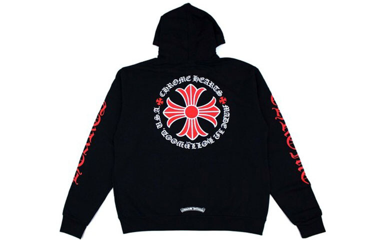 

Худи и свитшоты унисекс Chrome Hearts, черный