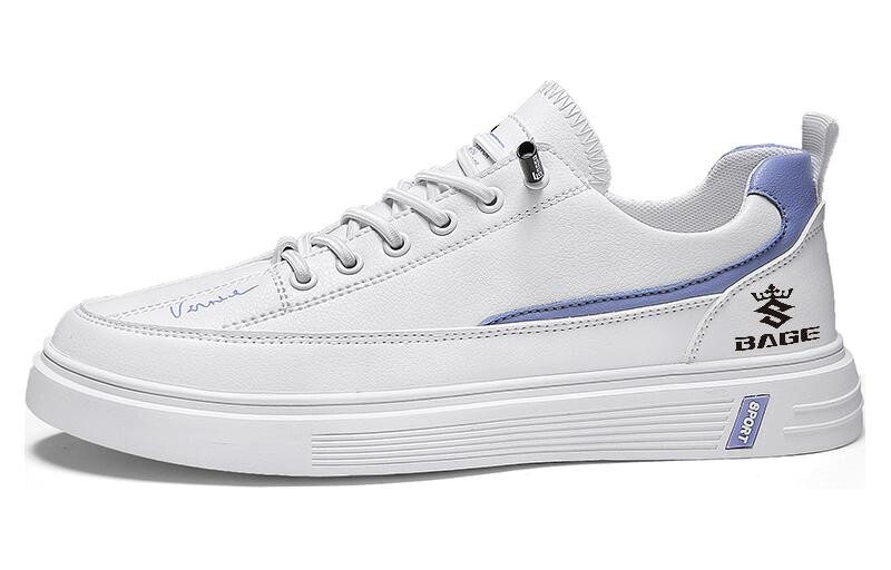 

Кеды мужские, обувь для скейтбординга низкая Bage, цвет White Gray