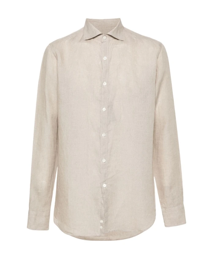 

Повседневные рубашки Canali, бежевый