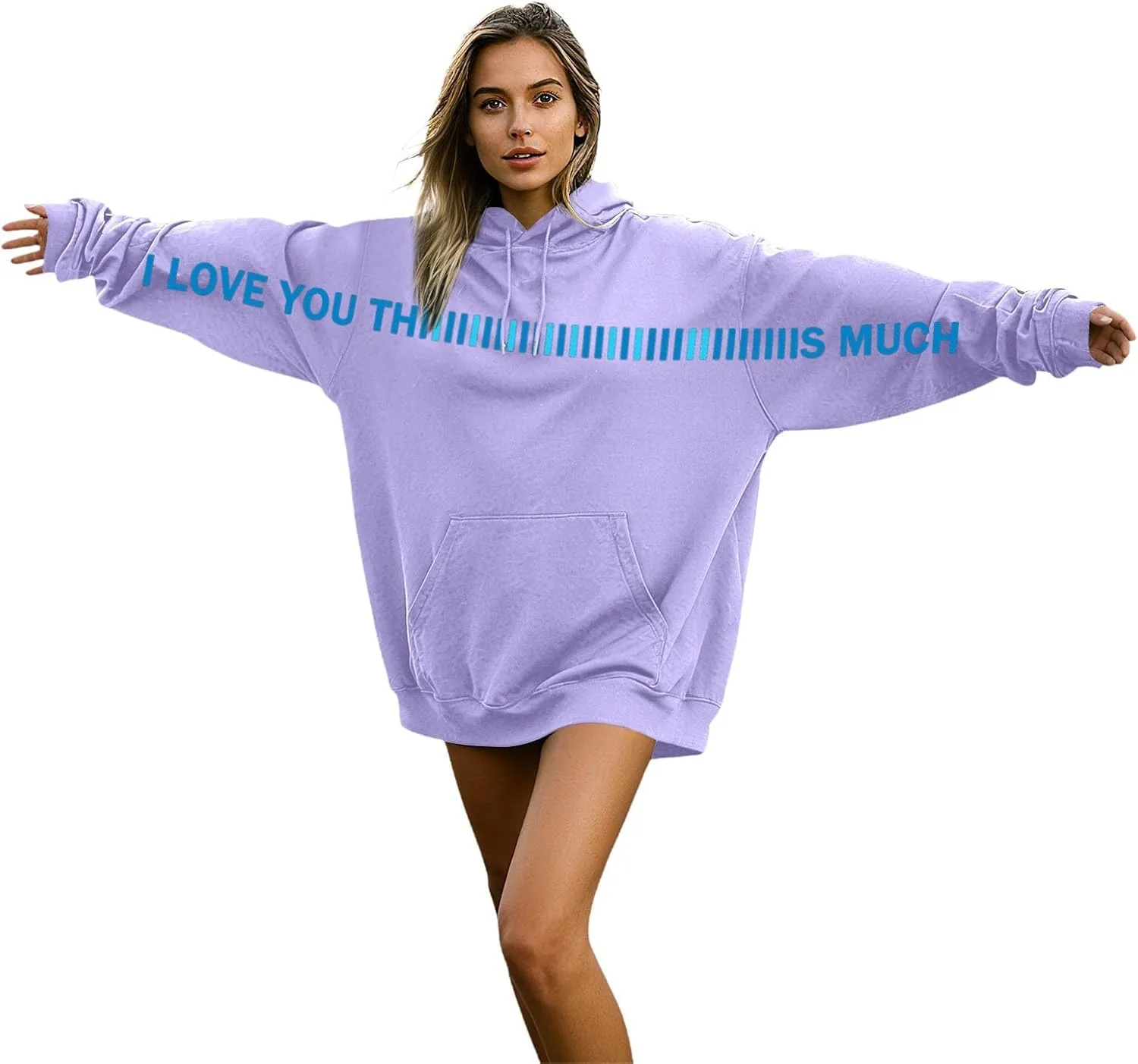 

Парные худи для влюбленных I Love You This Much