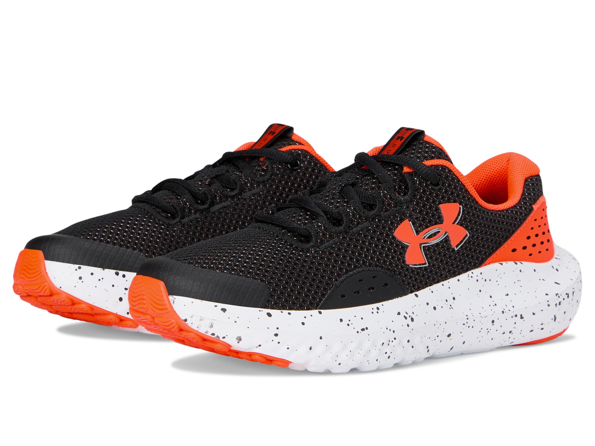 

Кроссовки Under Armour Kids Grade School Surge 4, Black/Ares Red/Ares Red