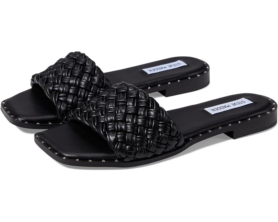 

Сандалии Steve Madden Wynslow Flat Sandal, черный