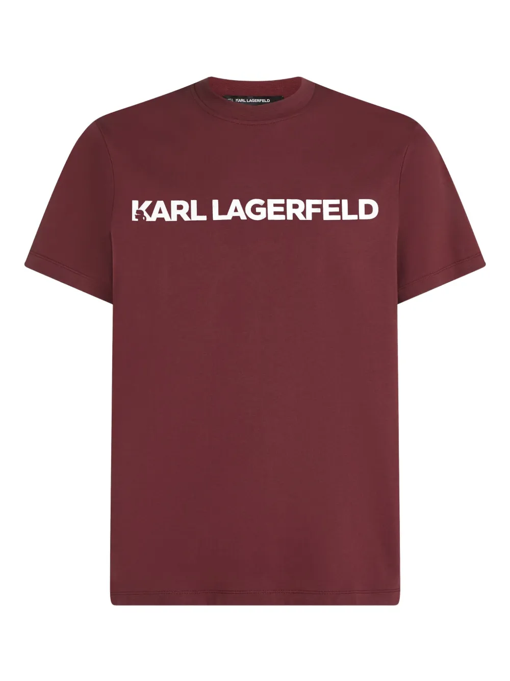 

Футболка с логотипом KARL LAGERFELD, красный