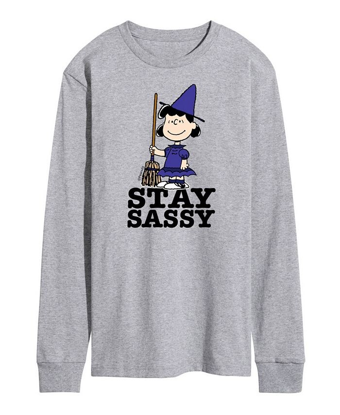 

Мужская футболка Peanuts Stay Sassy AIRWAVES, серый