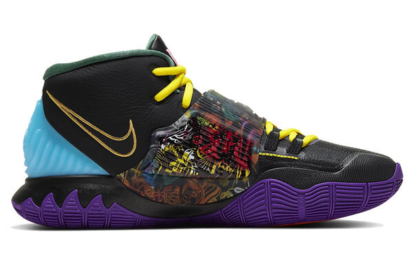Кроссовки kyrie 6 эп. Nike, черный — фото 3