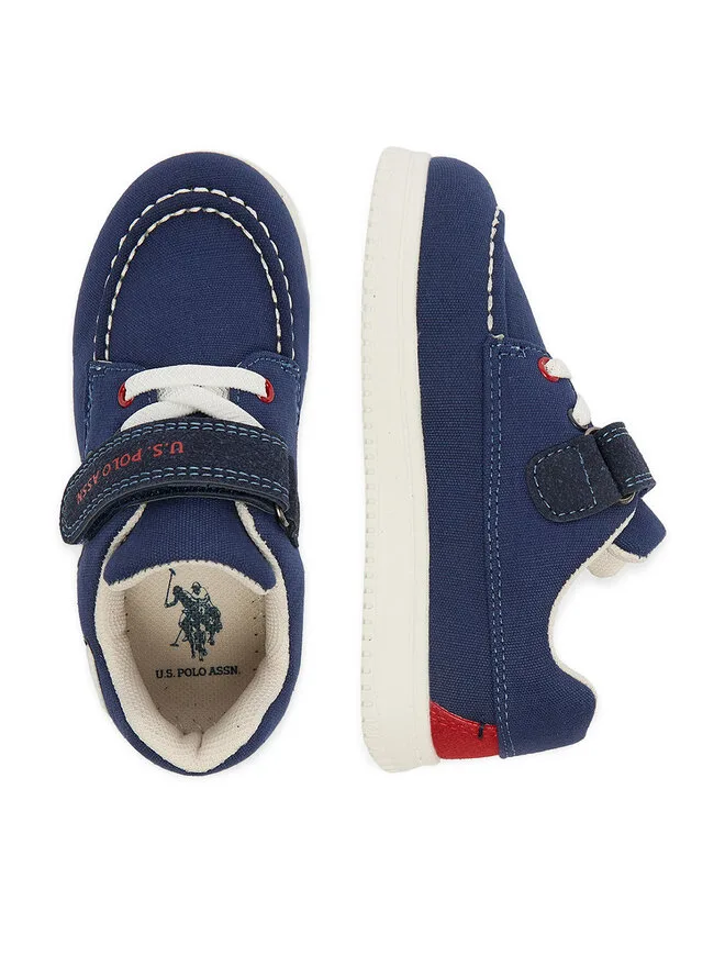 U.S. Polo Assn. Низкие туфли EO-MICHAL001K/6CY1 темно-синие — фото 4