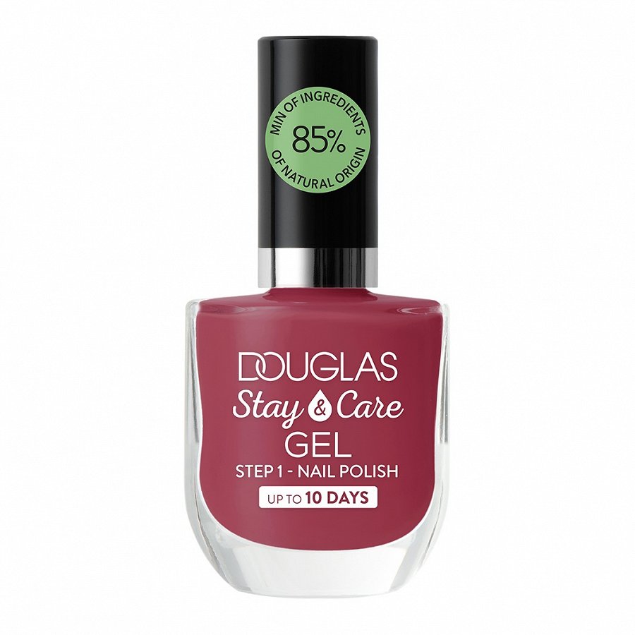 

Стойкий лак для ногтей с гелевым эффектом douglas make up stay & care gel polish Douglas Collection, цвет nr. 9 always be a lady, 10 мл
