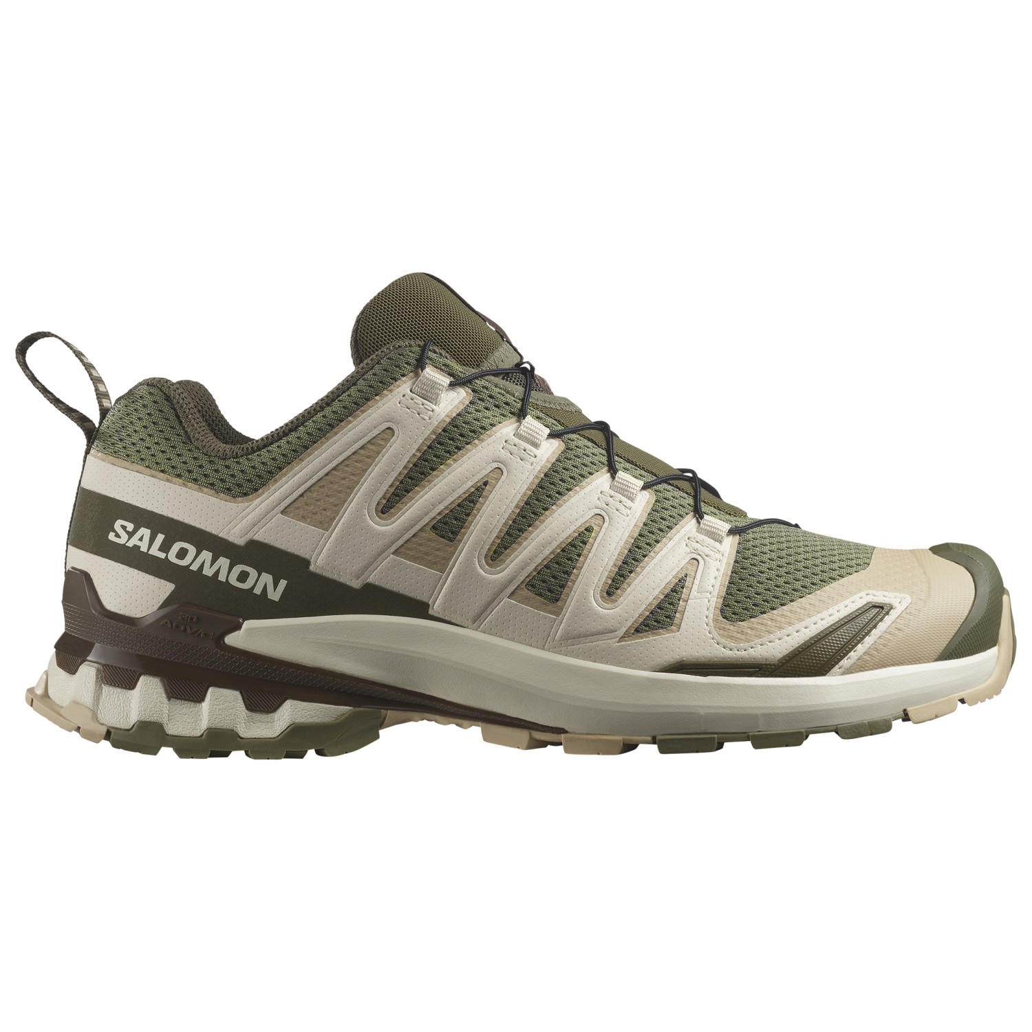 

Мультиспортивная обувь Salomon XA Pro 3D V9, цвет Deep Lichen Green/Safari/Dark Earth