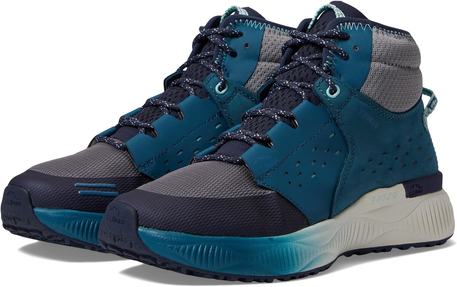 

Кроссовки Dirigo Trail Sneaker Boot Water Resistant L.L.Bean, цвет Deep Turquoise/Sea Glass