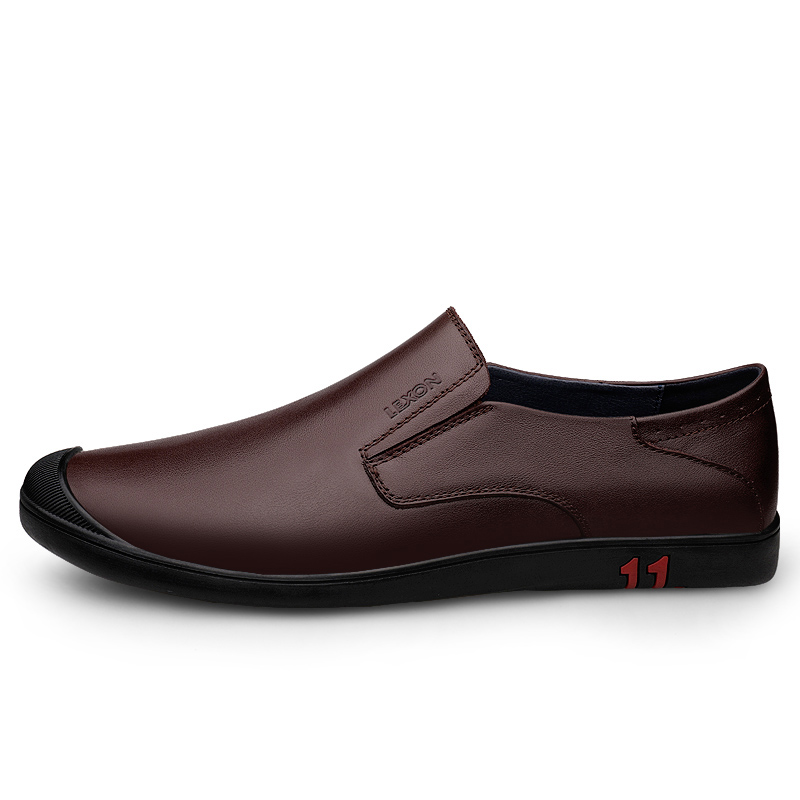 

LEXON Мужские повседневные туфли мужские низкие топы коричневые, цвет Brown