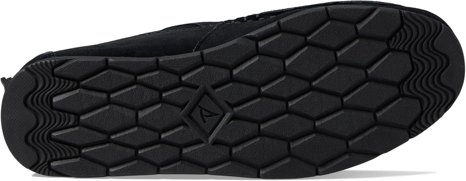 Зимние мужские мокасины Sperry Moc-Sider, черный — фото 4