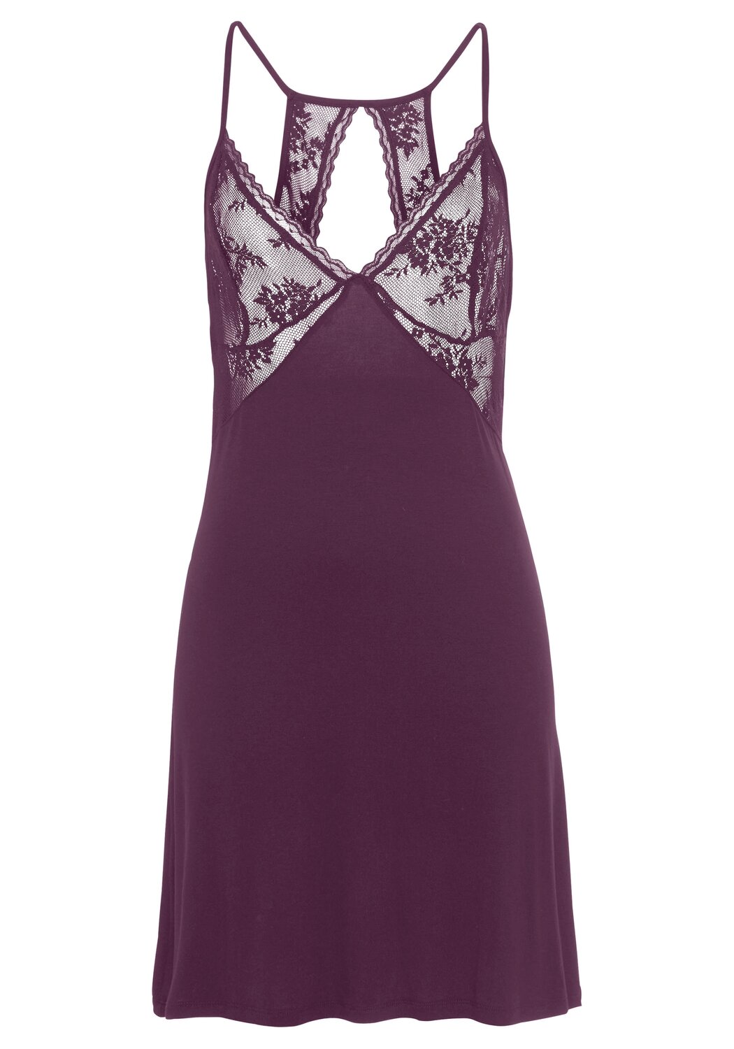 

Bruno Banani Пеньюар в винно-красном цвете