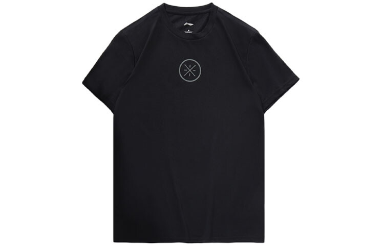 

Футболка мужская черная Lining, черный