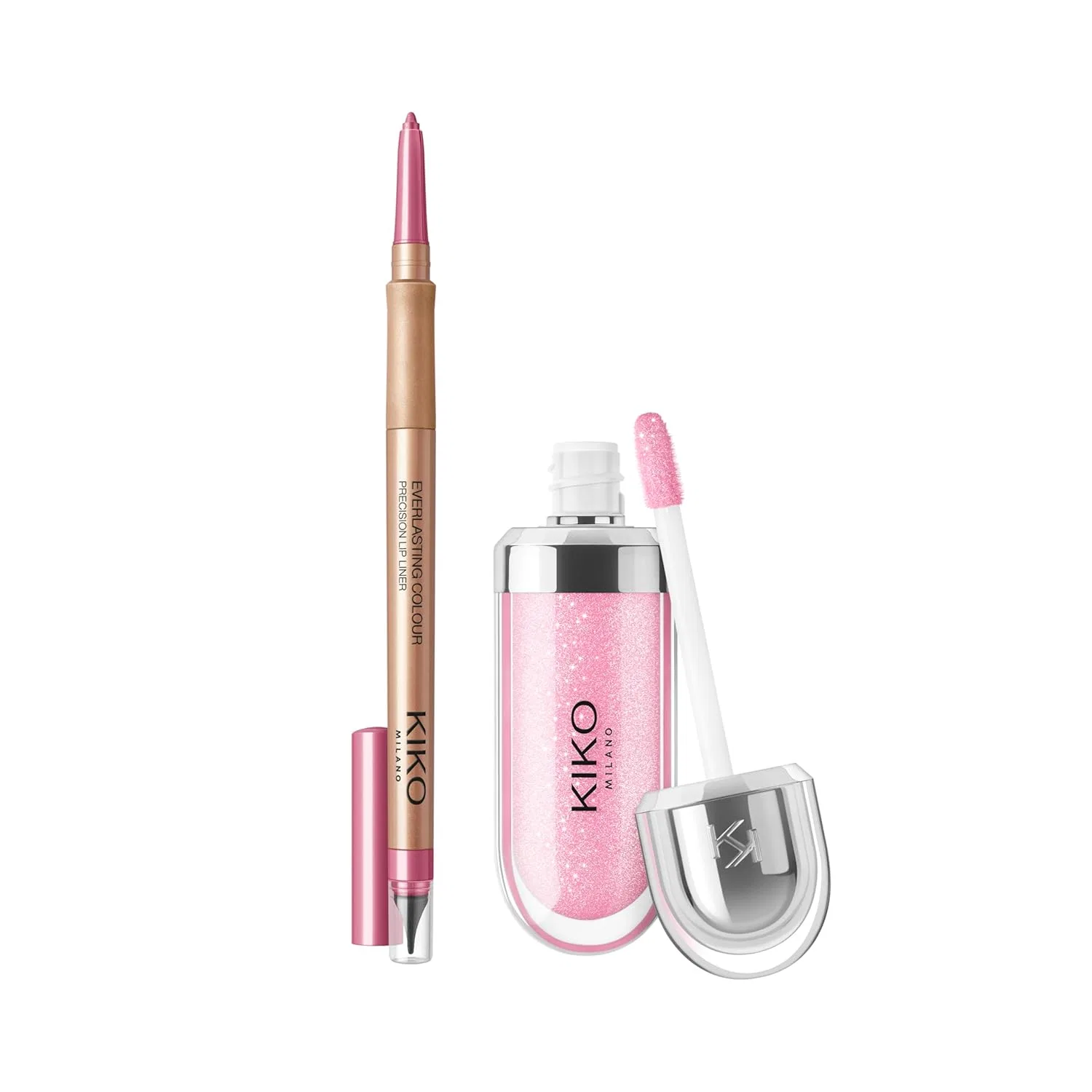 Набор для губ KIKO Milano Lip Combo Set 02: блеск и карандаш Kiko Milano — фото 2