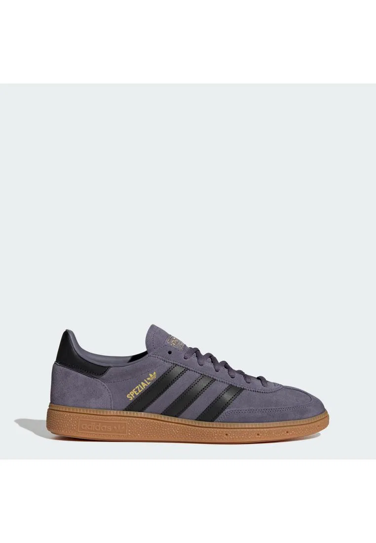 Кроссовки, Handball Spezial, adidas, черный/фиолетовый/золотой — фото 2