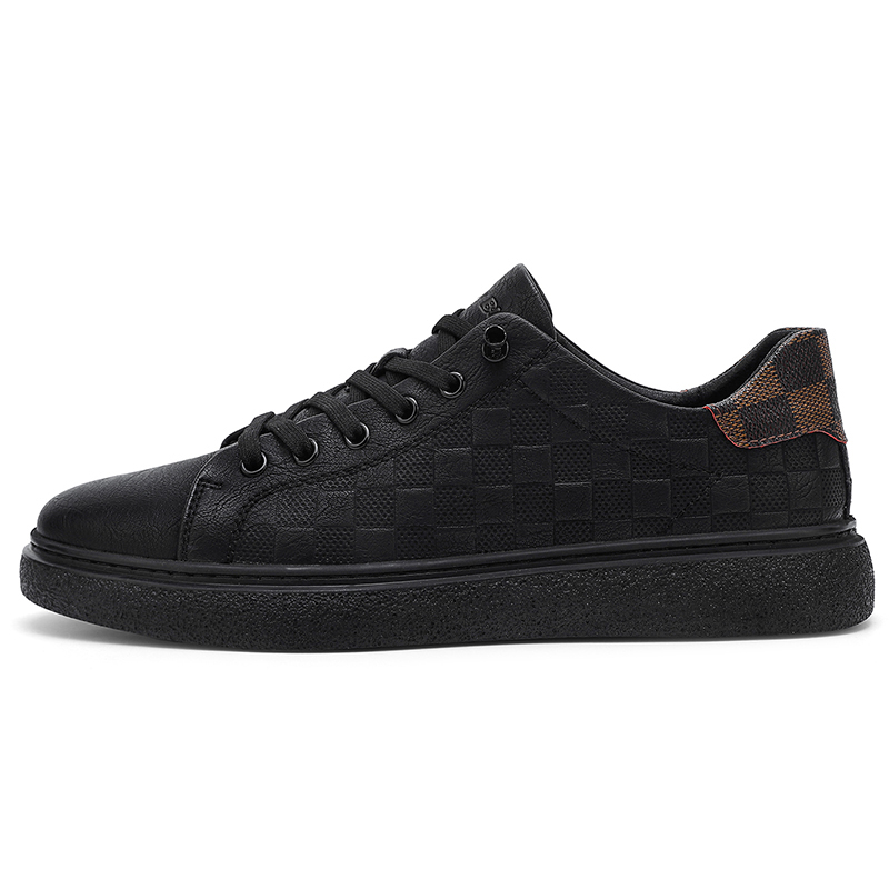 XIMO BULL Мужские повседневные кроссовки Low top черно-коричневые, цвет Coffee — фото 3